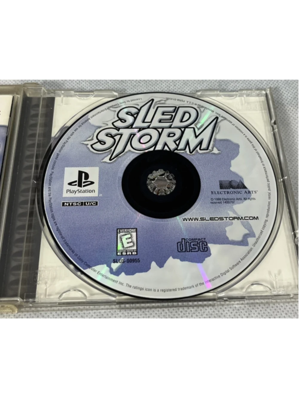 Sled Storm (Sony PlayStation 1, 1999) Snow Mobile Racing PS1 CIB English Tested